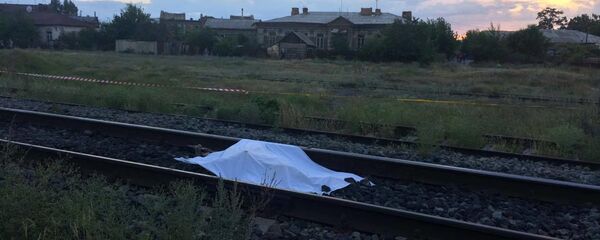 Несчастный случай на железной дороге (12 июля 2019). Гюмри - Sputnik Արմենիա