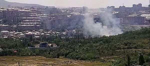 Пожар в Ботаническом саду (13 июля 2019). Ереван Пожар в Ботаническом саду (13 июля 2019). Ереван - Sputnik Արմենիա
