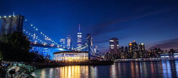 Ночной Нью-Йорк - Sputnik Армения