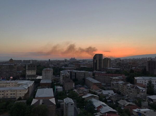 Հրդեհ` Ծիծեռնակաբերդի մոտակայքում. դեպքի վայր է մեկնել 6 մարտական հաշվարկ. տեսանյութ - Sputnik Արմենիա