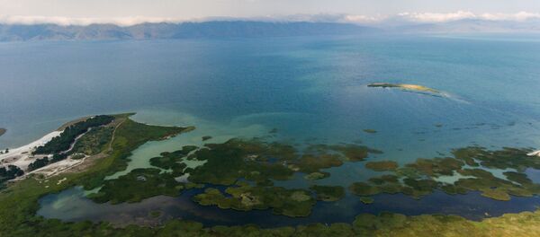 Озеро Севан зацвело - Sputnik Արմենիա