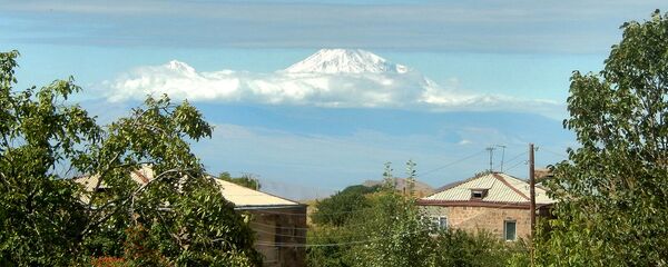 Вид Арарата с села Хачик - Sputnik Արմենիա