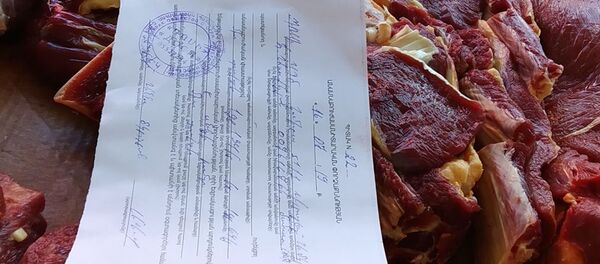 Сотрудники гос.службы по безопасности пищевых продуктов провели повторные санитарные проверки в Гюмри (16 июля 2019). Гюмри - Sputnik Армения