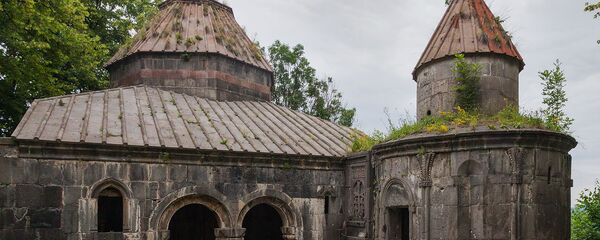 Книгохранилище и часовня Св. Григора монастырского комплекса Санаин - Sputnik Արմենիա