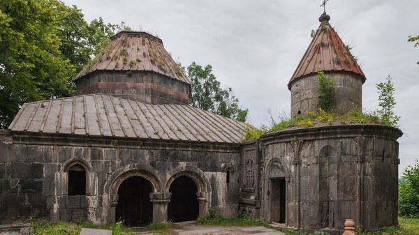 Книгохранилище и часовня Св. Григора монастырского комплекса Санаин - Sputnik Армения