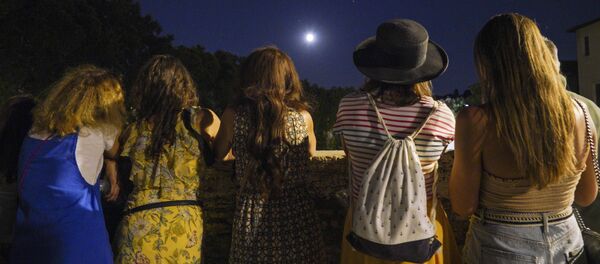 Частичное лунное затмение в Риме - Sputnik Արմենիա