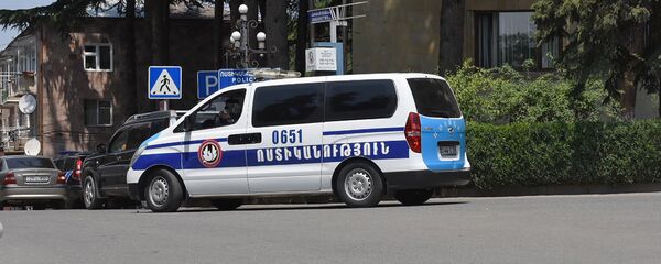 Полицейский автомобиль с Иджеване - Sputnik Армения