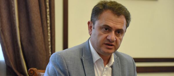 Губернатор Тавуша Айк Чобанян во время интервью агенству Sputnik Армения (18 июля 2019). Еревaн - Sputnik Армения