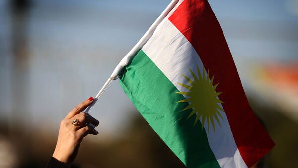 Флаг Курдистана - Sputnik Արմենիա