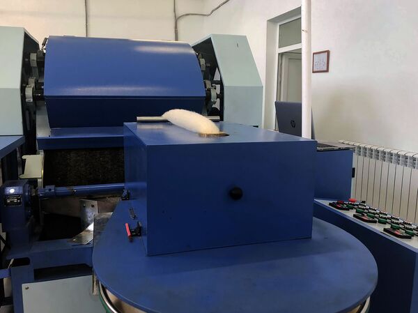 Թակի և սանդերքի փոխարեն` բրդի ավտոմատացված վերամշակում. Ամասիայում բացվել է բրդի գործարան Թակի և սանդերքի փոխարեն` բրդի ավտոմատացված վերամշակում. Ամասիայում բացվել է բրդի գործարան - Sputnik Արմենիա