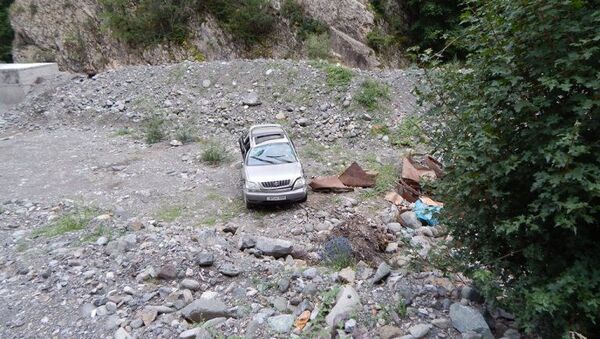 Дорожно-транспортное происшествие на трассе Варденис-Мартакерт (23 июля 2019). Карабах - Sputnik Արմենիա