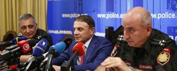 Пресс конференция Начальника полиции Валерия Осипяна - Sputnik Արմենիա