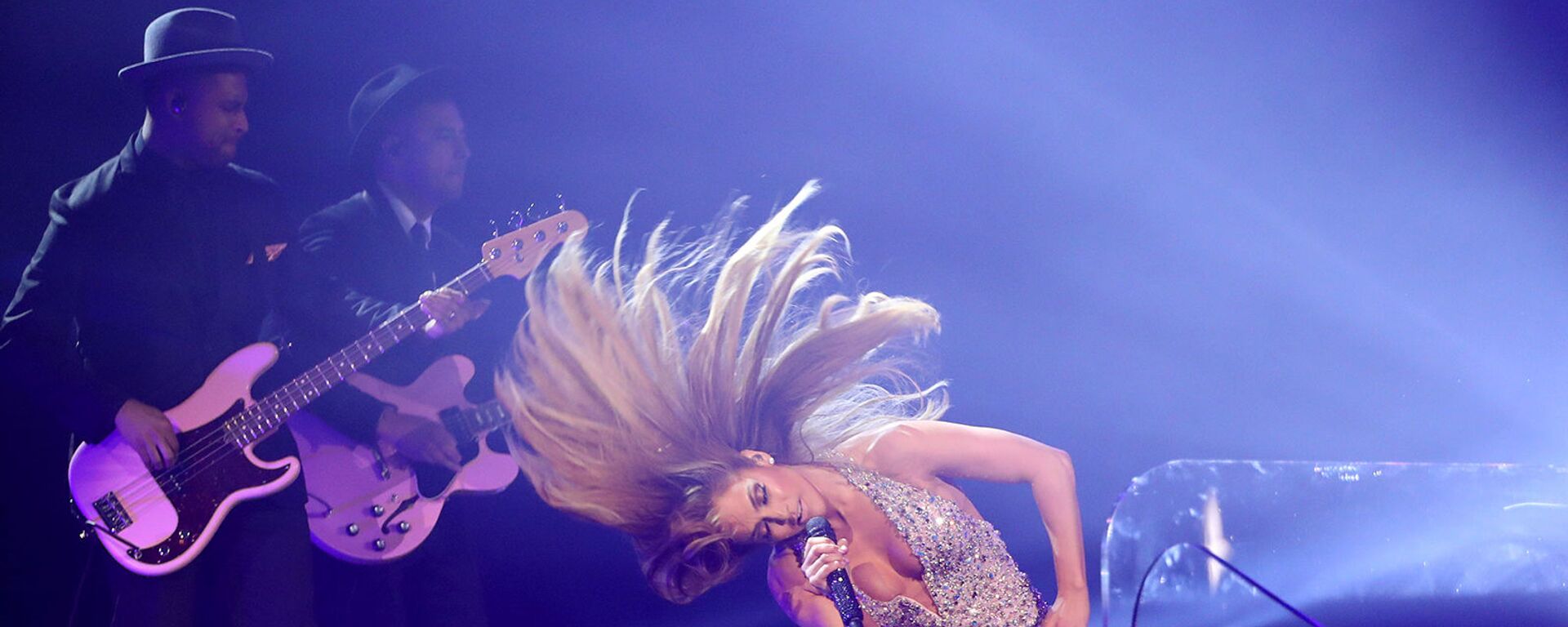 Дженнифер Лопес во время празднования 60-летия Motown на 61-й ежегодной премии Грэмми - Sputnik Армения, 1920, 30.12.2020