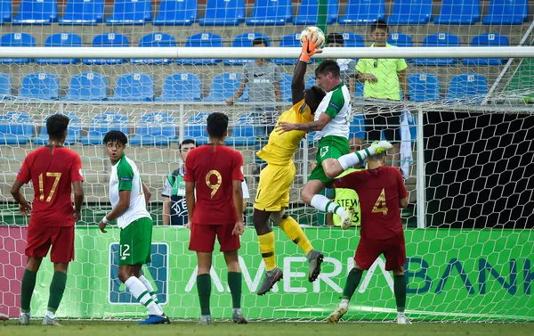 Полуфинальный футбольный матч ЧЕ U-19 между молодежными сборными Португалии и Ирландии (24 июля 2019). Еревaн Полуфинальный футбольный матч ЧЕ U-19 между молодежными сборными Португалии и Ирландии (24 июля 2019). Еревaн - Sputnik Армения