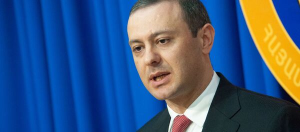 Пресс-конференция секретаря Совета безопасности Армении Армена Григоряна (26 июля 2019). Еревaн - Sputnik Армения