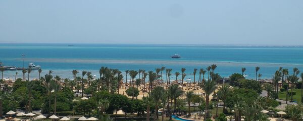 Территория гостиничного комплекса в Египте - Sputnik Արմենիա