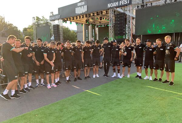 Футболисты и музыканты на одной площадке: стартовал фестиваль NOAH FEST - Sputnik Армения