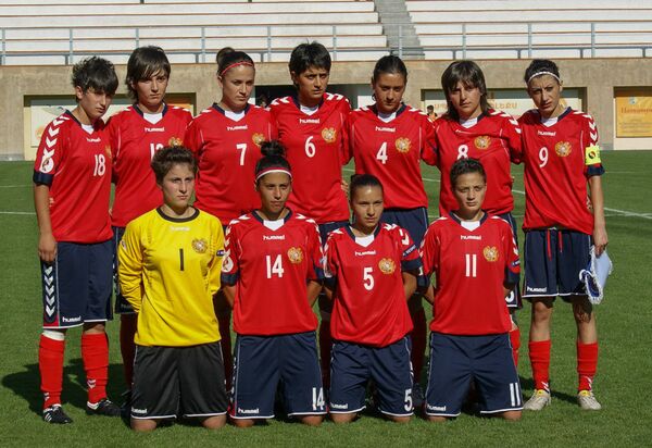 Национальная женская сборная Армении по футболу  - Sputnik Армения