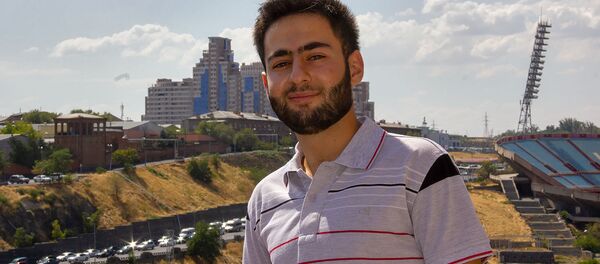 Участник программы «Защитник Отечества» Тигран Саркисян Участник программы «Защитник Отечества» Тигран Саркисян - Sputnik Արմենիա