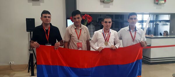 Участники международной олимпиады по химии из Армении - Sputnik Արմենիա