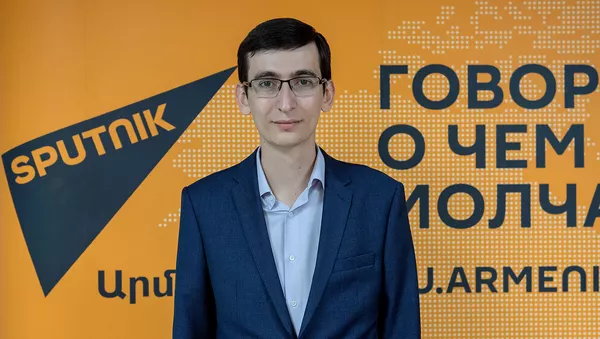 Военный эксперт Леонид Нерсисян в рамках SputnikPro в мультимедийном пресс-центре Sputnik Армения (1 августа 2019). Еревaн - Sputnik Армения