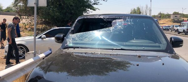 Взрыв на трассе в Армении - Sputnik Արմենիա