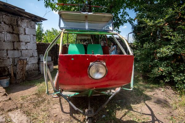 Вертолет из автозапчастей: разработка армянского электрика может пригодиться стране? Вертолет из автозапчастей: разработка армянского электрика может пригодиться стране? - Sputnik Армения