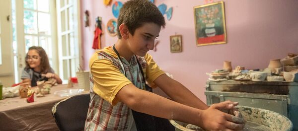 Воспитанник Центра искусств Мугдусян - Sputnik Արմենիա