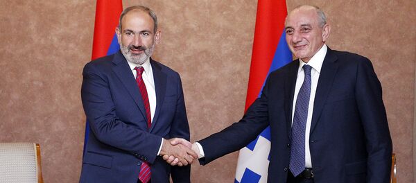 Никол Пашинян и Бако Саакян - Sputnik Армения