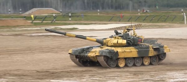 Подразделение Вооруженных сил Армении принимает участие в Танковом биатлоне на полигоне Алабино, в Подмосковье - Sputnik Армения