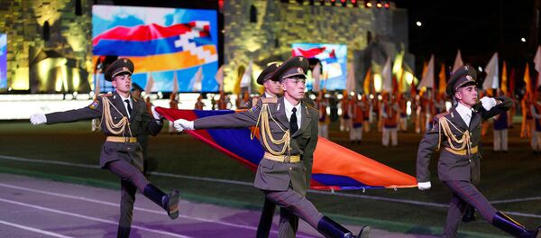 Торжественная церемония открытия 7-х Панармянских игр (6 августа 2019). Степанакерт - Sputnik Արմենիա