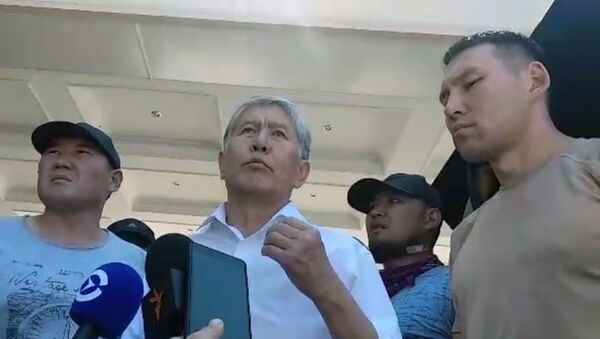 Обращение экс-президента Киргизии А. Атамбаева - Sputnik Արմենիա