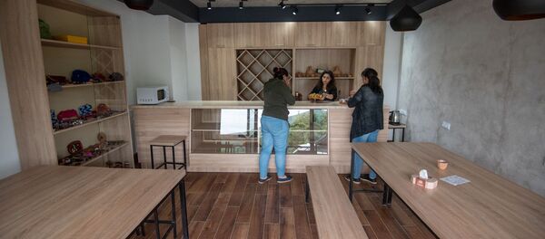 Интерьер гестхауса Time Land в селе Калаван Интерьер гестхауса Time Land в селе Калаван - Sputnik Արմենիա