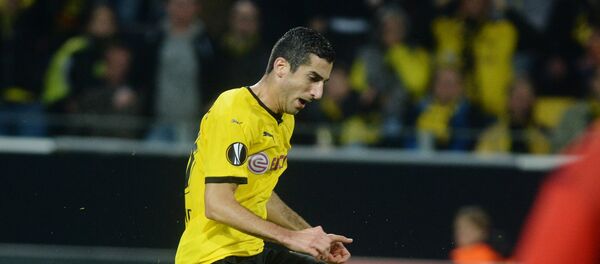 Игрок Боруссии Генрих Мхитарян Игрок Боруссии Генрих Мхитарян - Sputnik Армения