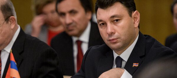 Заместитель председателя парламента Армении Эдуард Шармазанов - Sputnik Армения