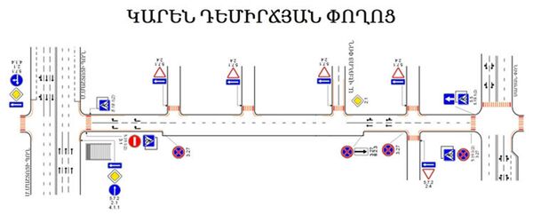 Երևանի փողոցներից մեկում երթևեկության փոփոխություն կլինի - Sputnik Արմենիա
