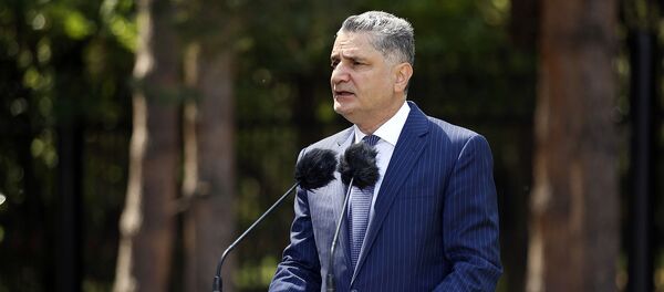 Председатель ЕЭК Тигран Саркисян на брифинге по итогам заседания Евразийского межправительственного совета (9 августа 2019). Чолпон-Ата - Sputnik Արմենիա