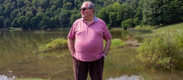 Президент Армен Саркисян у озера Цовер в Лори - Sputnik Արմենիա