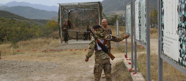 Второй этап военного конкурса Воин мира - Sputnik Արմենիա