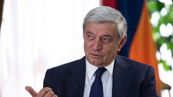 Министр по чрезвычайным ситуациям Фелиск Цолакян во время интервью агенству Sputnik Армения - Sputnik Армения
