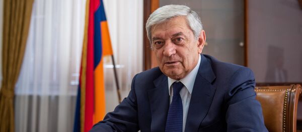 Министр по чрезвычайным ситуациям Фелиск Цолакян - Sputnik Армения