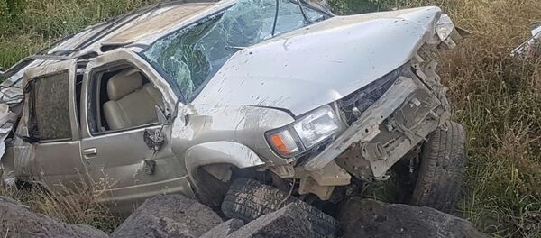 Страшная авария в Арагацотнской области Армении (10 августа, 2019) Страшная авария в Арагацотнской области Армении (10 августа, 2019) - Sputnik Արմենիա