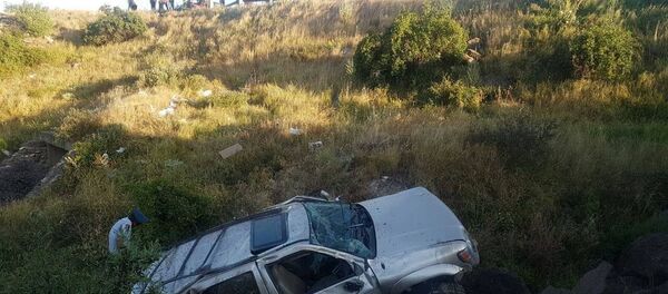 Страшная авария в Арагацотнской области Армении (10 августа, 2019) - Sputnik Армения