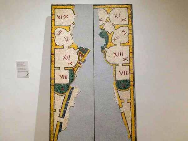 Древний культуризм и чудо света: в Ереван привезли уникальную мозаику из Италии - Sputnik Армения