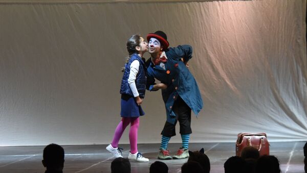 Фестиваль пантомимы в Цахкадзоре - Sputnik Армения