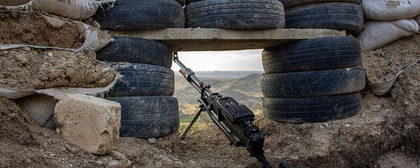 Боевая позиция Армии обороны Карабаха - Sputnik Արմենիա