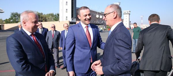 Секретарь Совета безопасности России Николай Патрушев прибыл с рабочим визитом в Армению (12 августа 2019). Еревaн Секретарь Совета безопасности России Николай Патрушев прибыл с рабочим визитом в Армению (12 августа 2019). Еревaн - Sputnik Արմենիա