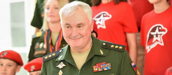 Заместитель министра обороны РФ Андрей Картаполов на закрытии конкурса Воин мира (13 августа 2019). Дилижан Заместитель министра обороны РФ Андрей Картаполов на закрытии конкурса Воин мира (13 августа 2019). Дилижан - Sputnik Արմենիա