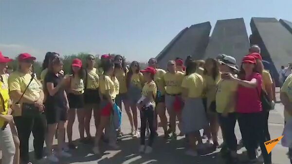 Խնամիություն ենք անելու. Համահայկական խաղերի մասնակիցները կապեր են հաստատում իրար հետ  - Sputnik Արմենիա