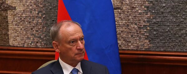 Секретарь Совета безопасности России Николай Патрушев на встрече с секретарем совбеза Армении Арменом Григоряном (13 августа 2019). Еревaн - Sputnik Армения
